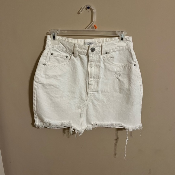 Dresses & Skirts - White denim skirt